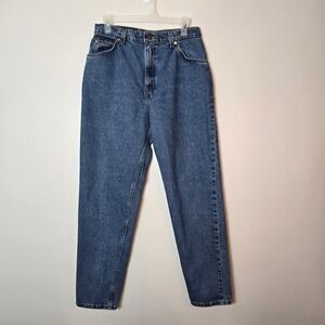 Vtg Levis 951 Relaxed Fit Tapered Leg Jeans sz 12 Med Blue High Rise Made in USA